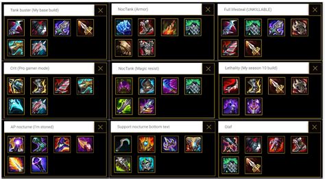 nocturne build